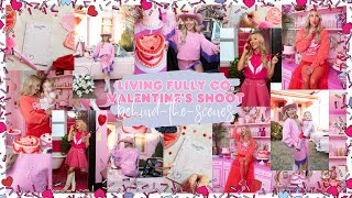 BEHINDTHESCENES Living Fully Co Valentines Merch Shoot [upl. by Boucher892]