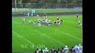 1994 Okemos Mi Football South Lyon Scrimmages 1amp2 East Lansing Tight View [upl. by Einnaoj839]