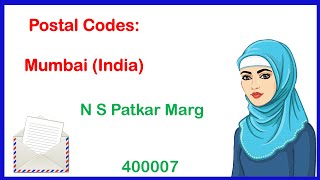 Postal Code of N S Patkar Marg Mumbai City India Zip Code list [upl. by Kienan]