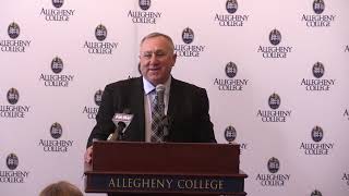 Allegheny College Announces Rich Nagy as New Head Football Coach [upl. by Otrebireh]