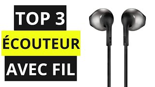 TOP 3 Meilleur Écouteur avec Fil 2021 [upl. by Aronal]