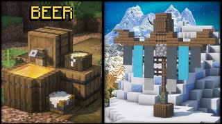 Minecraft  Viking Build Hacks and Ideas [upl. by Palmore]