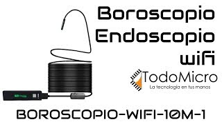 Endoscopio boroscopio wifi 10m [upl. by Bonnee]