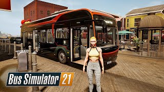 Bus Simulator 21 – BYD    GAMEPLAY [upl. by Nov780]