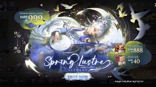 Arena of Valor New Skin Sephera  Spring Lustre Unowned Box  Bonus Efek Recall [upl. by Lanuk673]