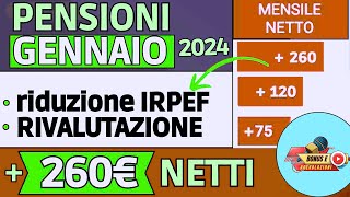 quotPensioni Gennaio 2024 Novità e Aumentoquot [upl. by Lenno]