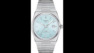 TISSOT  PRX Powermatic 80  Ice Blue  T1374071135100  Schönste Tissot PRX  Unboxing [upl. by Todd]