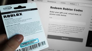 How to Redeem a Roblox Gift Card [upl. by Turnheim]