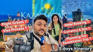 KAZAKHSTAN 🇰🇿 Complete Travel Guide With 5 Day Itinerary  Tickets Visa Hotel amp Currency [upl. by Giarc366]