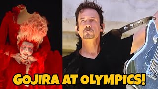 GOJIRA PERFORMED AT OLYMPICS 🤯 WHAT SONG DID GOJIRA PLAY AT THE OLYMPICS GOJIRA OLYMPICS [upl. by Melvena]