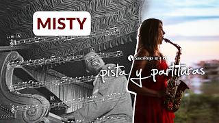 PISTA  PARTITURA  audios guia de MIsty  Saxo Rojo❤️🎷 [upl. by Kaleb722]