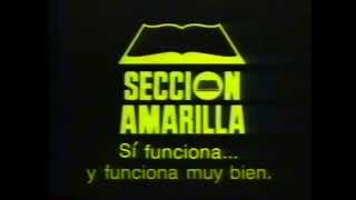 Comercial de la Sección Amarilla 1990 México [upl. by Nnylyaj]