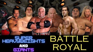 WWE 2k24 Giants amp Super Heavyweights Battle Royal  Yokozuna v Andre The Giant v Big Show wwe2k24 [upl. by Samuela]