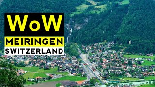 Switzerland wow Meiringen Beautiful Natural 4k [upl. by Melburn]