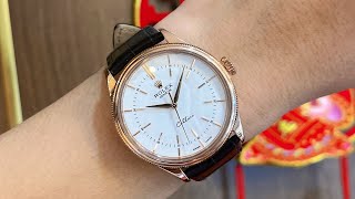 Lịch Lãm Sang Trọng  Đồng hồ Rolex Cellini Time 50505 Mặt Trắng 2019 [upl. by Iluj]