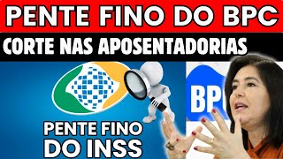 BPC LOAS PENTE FINO GOVERNO ANUNCIA PENTE FINO COM REGRAS MAIS RÍGIDAS DO BPC [upl. by August]