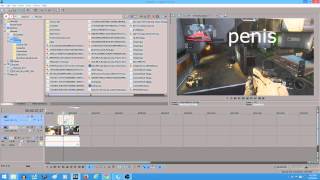 HOW TO OVERLAY TEXT SONY VEGAS HOW TO ADD TEXT [upl. by Alekim]