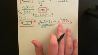 Centralizers and Normalizers Part 2 [upl. by Notlil752]