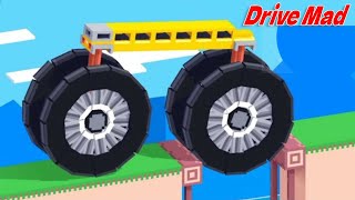 Drive Mad All Level Gameplay Walkthrough  Fancade Game [upl. by Aicnorev]