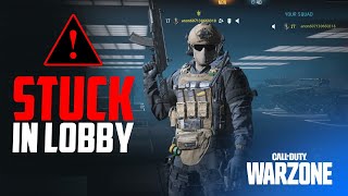 Fix Warzone Stuck on Lobby on your PC  Cant Join Lobby Fix for COD Warzone [upl. by Hein498]