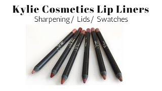 How to sharpen Kylie Lip Kit Lip LinersPencils [upl. by Stephanie]