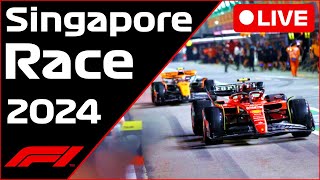 🔴F1 LIVE  Singapore GP RACE  Commentary  Live Timing [upl. by Urina]