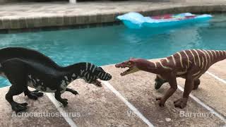 Acrocanthosaurus vs Baryonyx [upl. by Qifahs]