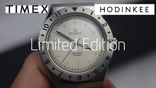 2020 Q Timex X HODINKEE Collaboration  Limited Edition  Unboxing Mini Review [upl. by Eitsud]