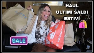 HAUL DEGLI ULTIMI SALDI ESTIVI Super affari 💕🛍 [upl. by Imeaj]