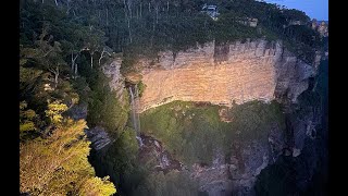 Katoomba Falls Nightlit Walk [upl. by Elleinod575]