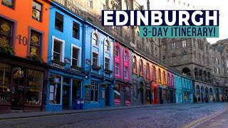 20 Things to Do in EDINBURGH Scotland  1st timers guide [upl. by Keller]