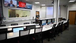 Journalism degree gets newsroom and studio upgrade timelapse [upl. by Ferretti]