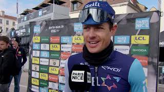 Jakob Fuglsang  Interview at the start  Stage 4  ParisNice 2024 [upl. by Cora]