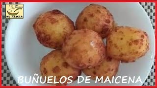 BUÑUELOS DE MAICENA shorts [upl. by Esertap]