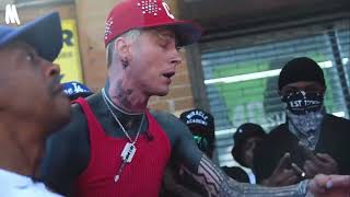 MGK Freestyle🔥  MGK Day in Cleveland  Gillie Da King  MILLION DOLLAZ WORTH OF GAME [upl. by Ernaline]