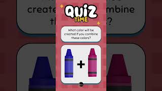 Guess the COLOR Quiz  Crayola Color Game [upl. by Faso915]