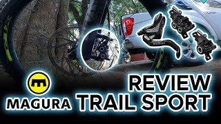 FRENOS MAGURA MT TRAIL SPORT  A PRUEBA HACIENDO ENDURO [upl. by Annais]