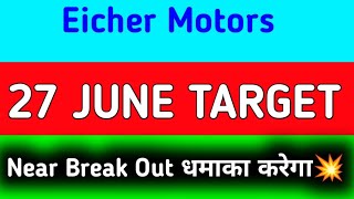 Eicher Motors share latest news today  Eicher Motors share latest news [upl. by Itnavart203]