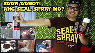 SEAL SPRAY WATERPROOFING  PAANO AT SAAN PWEDE GAMITIN  REVIEW AND TEST [upl. by Lisab]