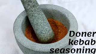 Doner kebab spice mix recipe [upl. by Holmun]