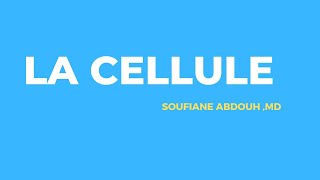 LA CELLULE  DEFINITION ET STRUCTURE  COURS INFIRMIERS [upl. by Salim]