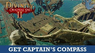 Captains compass from peacemaker shipwreck Divinity Original Sin 2 [upl. by Aineles]