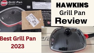 Hawkins 30cm Grill PanNon stick Die Cast Grilling Pan with Glass LidHawkins Grill Pan reviewgrill [upl. by Koressa]