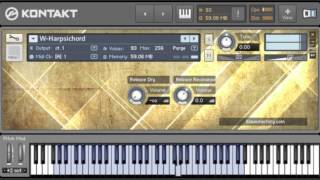 WHarpsichord for Kontakt replaced by Demonic Virtuoso [upl. by Guenna]