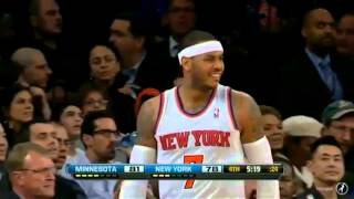 Carmelo Anthony Takes Over In 4th Quarter  NYK [upl. by Bowles]