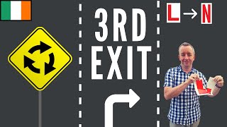 Roundabouts  3rd Exit Clearly Explained [upl. by Stout]