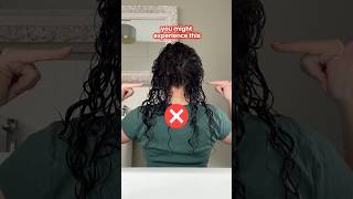 Do you experience this curly hair styling problem curlyhairoutine hair curly curlyhair [upl. by Wandy]