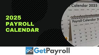 Never Miss a Deadline Again Grab Your FREE 2025 Payroll Calendar [upl. by Uamak]