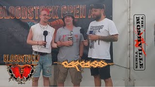 Bloodstock 2024 Interview Carcass [upl. by Sass]