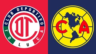 🔥🔥🔥Toluca 🔴⚪️🔴 Vs América 🟡🔵🟡 l Liga MX 🇲🇽⚽️ Apertura l Jornada 17🔥🔥🔥 [upl. by Ylagam332]